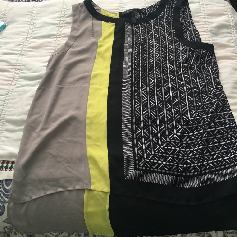 Flowy BCBG Tank w/ Cut-Out